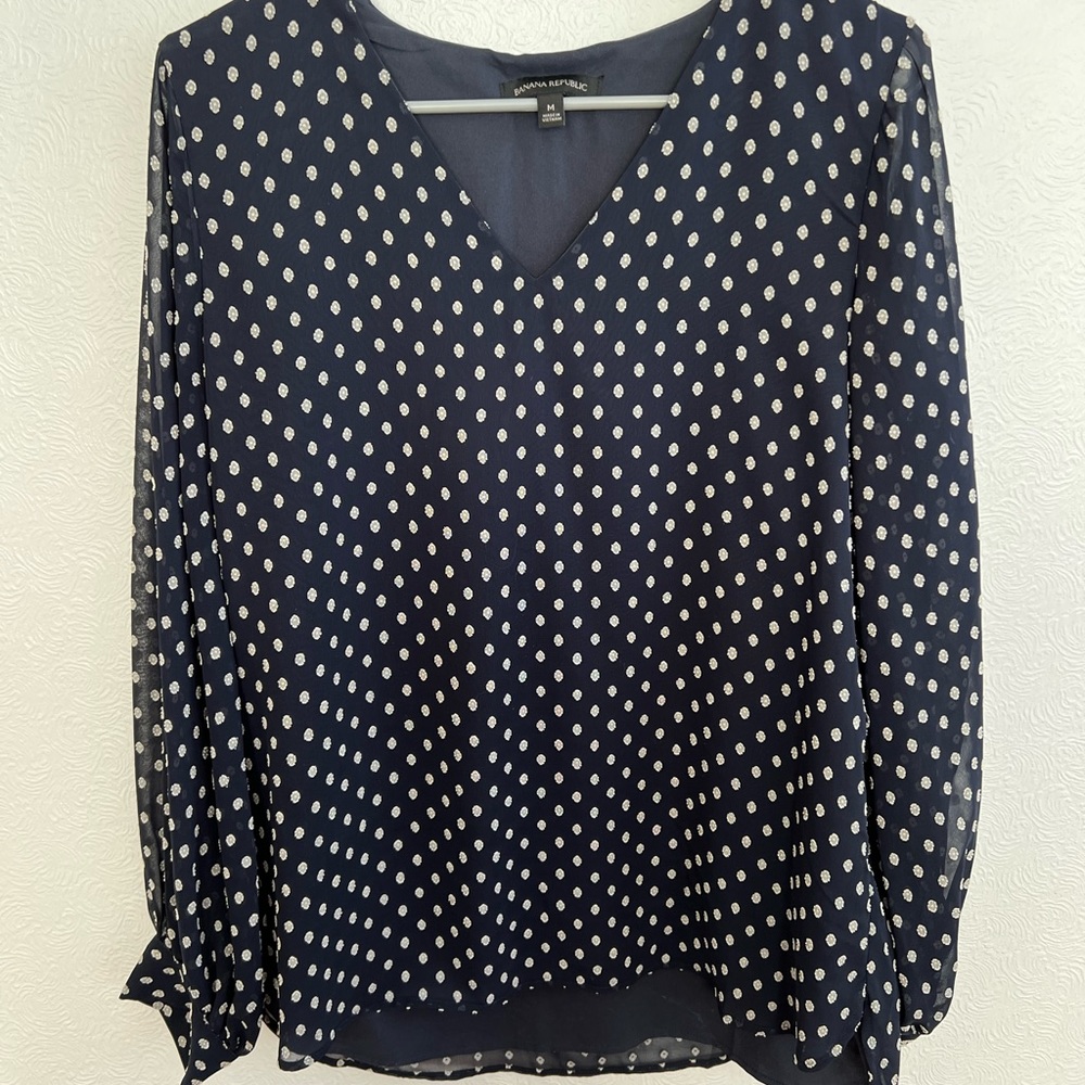 Banana Republic V-neck Blouse